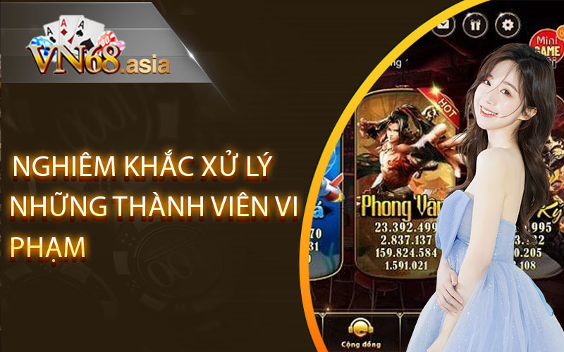 Nghiêm khắc xử lý những thành viên vi phạm